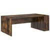 vidaXL Kaffebord R&oslash;kt eik 95 x 50 x 34 cm Konstruert tre