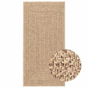 vidaXL Teppe ZIZUR 60x110 cm jute-utseende innend&oslash;rs og utend&oslash;rs