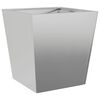 vidaXL Plantekasse 40x40x40 cm galvanisert st&aring;l