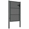 vidaXL Hageport antrasitt 100x125 cm st&aring;l
