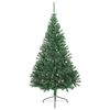 vidaXL Kunstig Forh&aring;ndsopplyst Juletre med 300 LED gr&oslash;nn 210 cm PVC