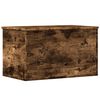 vidaXL Oppbevaringsboks r&oslash;kt eik 60x35x35 cm konstruert tre