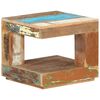 vidaXL Salongbord 45x45x40 cm gjenvunnet heltre