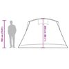 vidaXL Tunneltelt for camping 8 personer bl&aring; vanntett