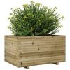 vidaXL Plantekasse 90x60x49,5 cm impregnert furu