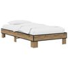 vidaXL Sengestamme Artisan eik 80 x 200 cm Konstruert tre