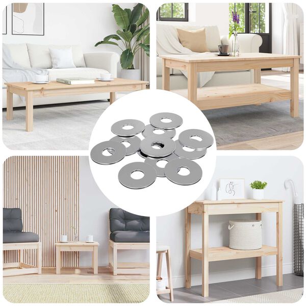 vidaXL Vasker 9000 pcs s&oslash;lv Jern