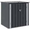 vidaXL Hage Lagringsboks Svart 101,5 x 82 x 100 cm St&aring;l