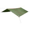 vidaXL Campingpresenning gr&oslash;nn 420x440 cm vanntett