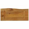 vidaXL Bordplate 80x40x2,5 cm naturlig kant heltre mango