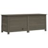 vidaXL Utend&oslash;rs putekasse antrasitt 150x50x56 cm heltre gran