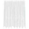 vidaXL Blondegardin Hvit 160 x 200 cm Polyester