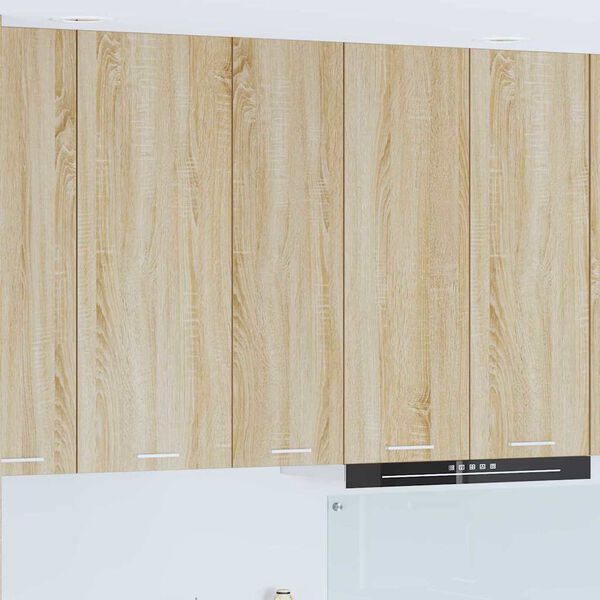 vidaXL Hengende skap Sonoma eik 30 x 31 x 100 cm Konstruert tre