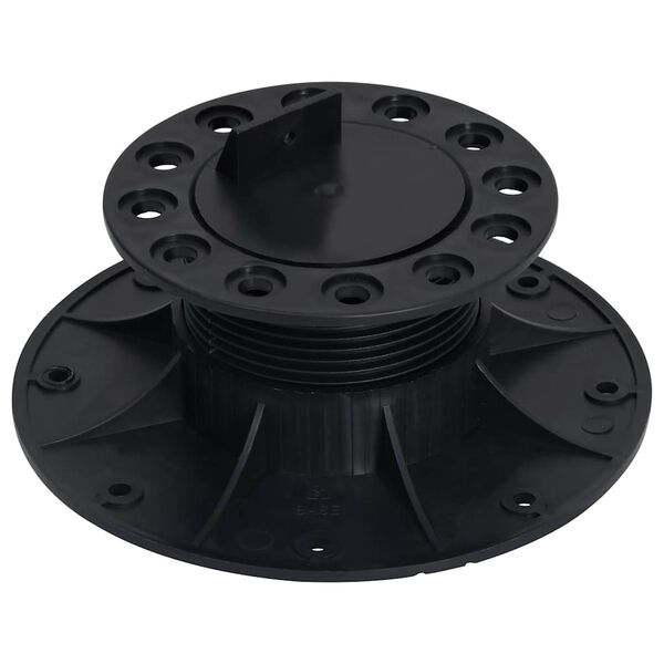 vidaXL Justerbare terrassef&oslash;tter 10 stk 60-88 mm