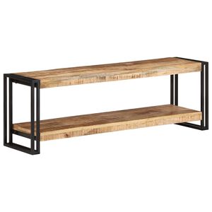 vidaXL TV-benk 120x30x40 cm grovt mangotre