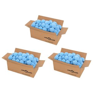 vidaXL Antibakterielle filterkuler bl&aring; 2100 g polyetylen
