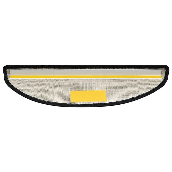 vidaXL Trappematter 20 stk 56x17x3 cm antrasitt halvrund