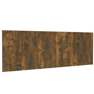 vidaXL Veggmontert sengegavl r&oslash;kt eik 240x1,5x80 cm konstruert tre