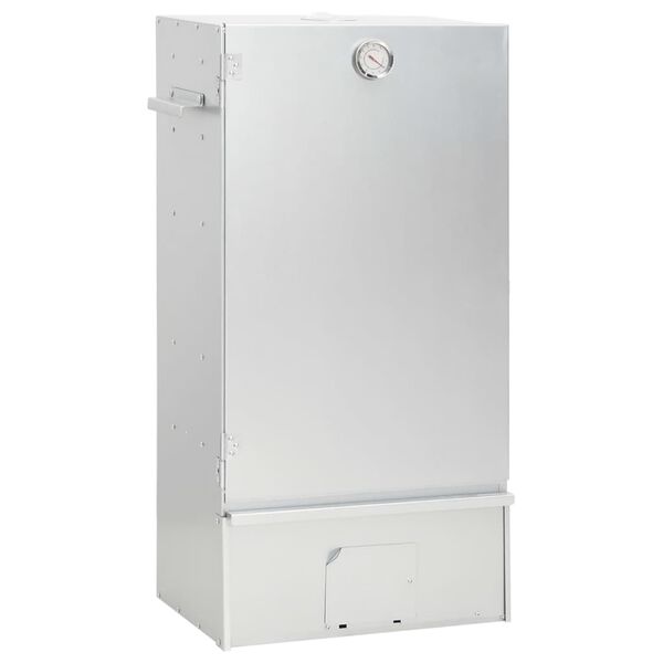 vidaXL Ovnsrøyker med kaldrøykgenerator galvanisert stål