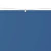 vidaXL Vertikal markise blå 60x600 cm oxfordstoff