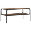 vidaXL Sidetabell Gammelt tre 100 x 50 x 46 cm Konstruert tre
