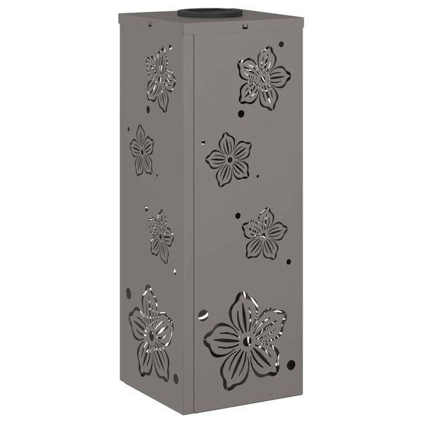 vidaXL Solenergi LED stibelys 2 pcs Corten St&aring;l Corten St&aring;l