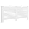 vidaXL Radiatordeksel hvit 172x19x81,5 cm MDF