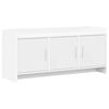 vidaXL TV-skap 102 x 33 x 47 cm Hvit Konstruert tre