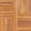 vidaXL Bordplate heltre teak 2,5 cm 90 cm