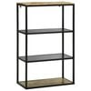 vidaXL Bokhylle 70 x 35 x 110 cm Massivt mangotre