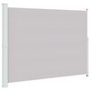 vidaXL Uttrekkbar sidemarkise 220x314 cm gr&aring;