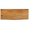vidaXL Bordplate 90x40x2,5 cm naturlig kant heltre mango
