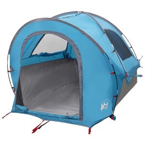 vidaXL Bil telt med tak Bl&aring; 200 x 170 x 170 cm Polyester og st&aring;l