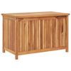 vidaXL Putekasse 90x50x58 cm heltre teak