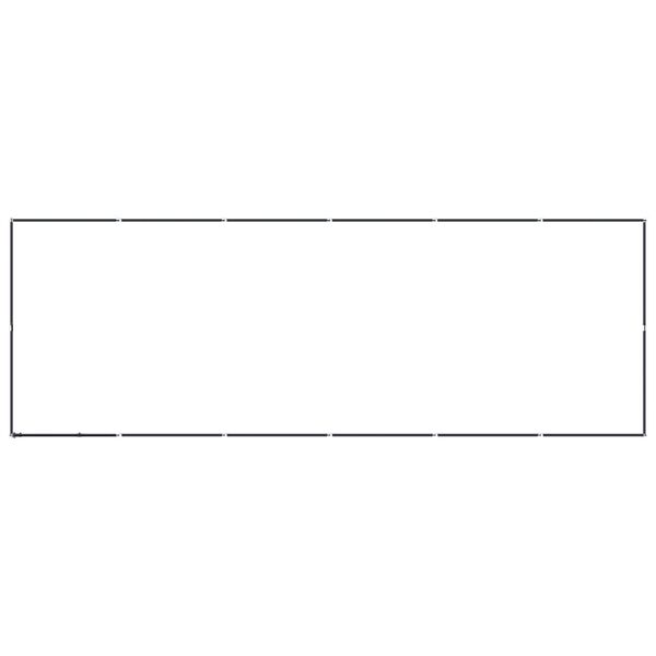 vidaXL Utend&oslash;rs hundeg&aring;rd st&aring;l 11,06 m&sup2;