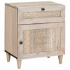 vidaXL Nattbordskap Hvit 50 x 33 x 60 cm Konstruert tre