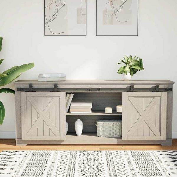 vidaXL Skyved&oslash;rsett for skap 152 cm karbonst&aring;l