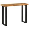 vidaXL Konsollbord Brun 100 x 35 x 75 cm Massivt Teaktre
