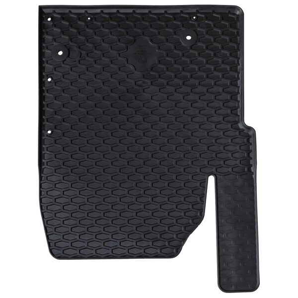 vidaXL Bilmatte 3 pcs Svart passer til TRANSIT CUSTOM 2023- Gummi