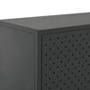vidaXL Highboard antrasitt 80x35x100 cm st&aring;l
