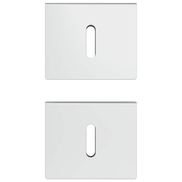 vidaXL Speilhenger Brakett 2 pcs Nikkel 35 x 30 x 8,3 mm St&aring;l