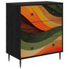 vidaXL Kommode BONN Retro b&oslash;lgedesign 66 x 36,5 x 76 cm Konstruert tre