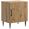 vidaXL Nattbordskap Artisan eik 43 x 34,5 x 50 cm Konstruert tre