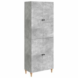 vidaXL Skapsett 2 pcs 66 x 34,5 x 90 cm Konstruert tre