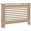 vidaXL Radiatordeksel 112x19x81,5 cm MDF