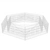 vidaXL Gabion h&oslash;ybed sekskantet 200x173x40 cm