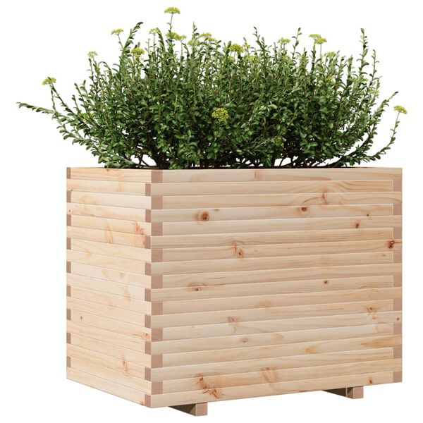 vidaXL Plantekasse 90x60x72,5 cm heltre furu