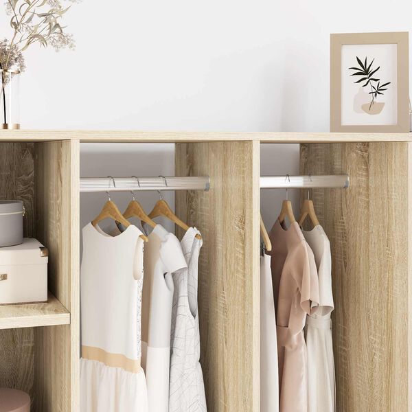 vidaXL Klesslanger 2 pcs s&oslash;lv 764 x 15 x 29 mm Aluminium Legering