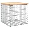 vidaXL Hagebenk gabiondesign 43x44x42 cm heltre furu