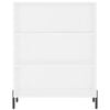 vidaXL Highboard hvit konstruert tre